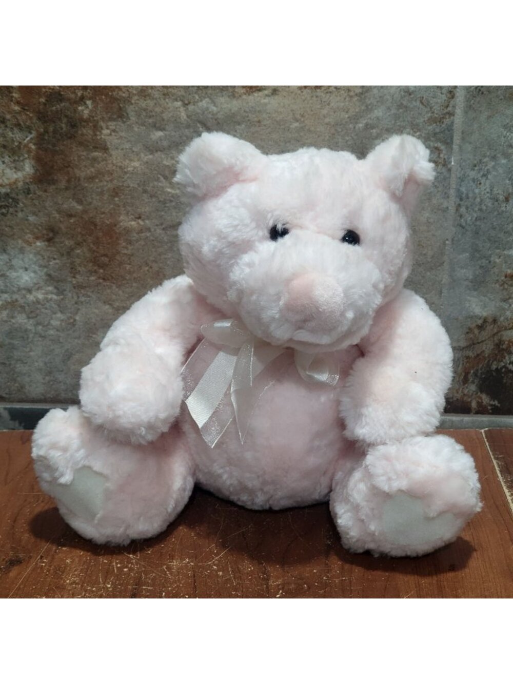 Gund Pink Plush Teddy Bear Valentines Hugs for CVS